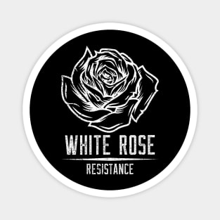 WHITE ROSE RESISTANCE Magnet